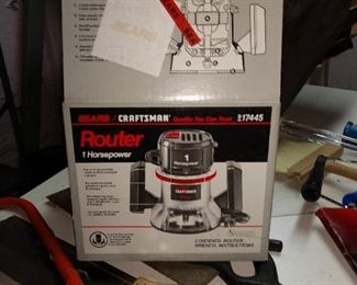 1 Horsepower Sears Craftsman Router 