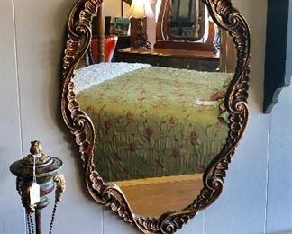 Gold Framed Mirror 