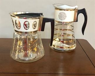 MCM "DAVID DOUGLAS" Glass Percolators in MINT Condition