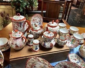 JAPAN, Antique Hand-Painted China