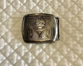 Vintage NYU Belt Buckle
