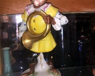 This monkey can't find the rest of the horn section, will you give him a good home?