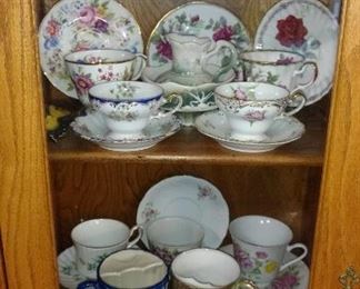 Cup and saucer collection