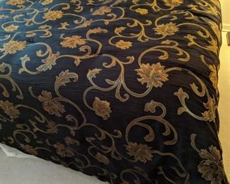 $16  Gold/black bedding