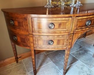 Ebanista Custom Crafted Sideboard / Buffet in Gorgeous Inlaid Woods