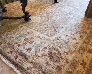 Close up of 100% Wool Pakistan Area Rug (168x119)