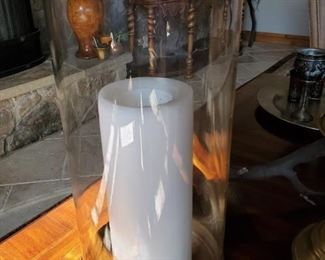 Brass & Glass Hurricane