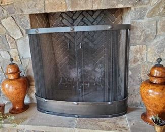 "Wilshire Fireplace" Screen