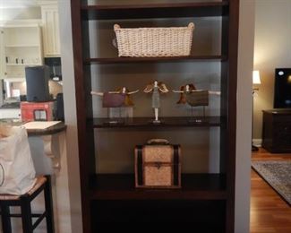 Handcrafted Mahogany Amish bookcase