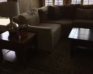 Pottery Barn Sectional Safa