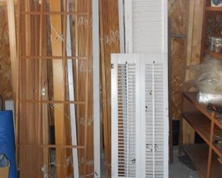 SHUTTERS, BLINDS