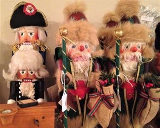 Some of the many nutcrackers