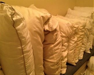Lots of pillows