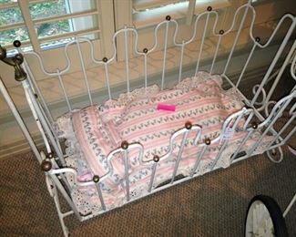 Precious  baby doll bed