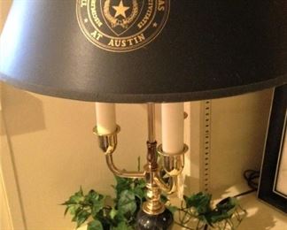 University of Texas lamp