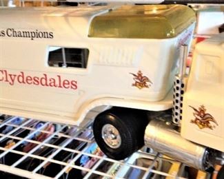 Budweiser Clydesdales truck and trailer