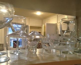 Assorted bowls and glasses
