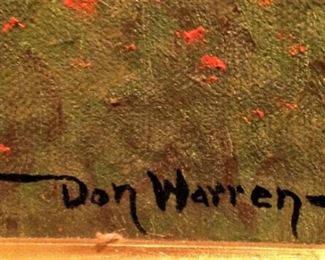 Artist Don Warren