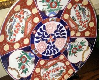 Large Asian style plate