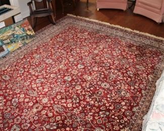 Large oriental rug