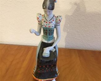 Hollohaza Hungary  - hand-painted figurine