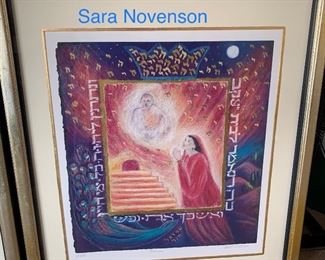 Signed and numbered art by Sara Novenson