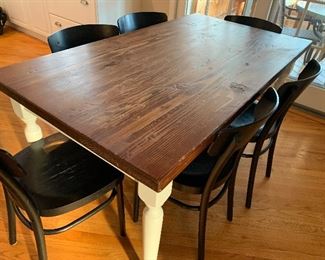 Kitchen tables and chairs (chairs sold separately)
