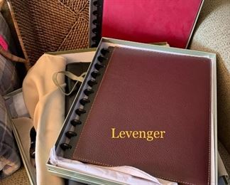 Loads of notebooks by Levenger 