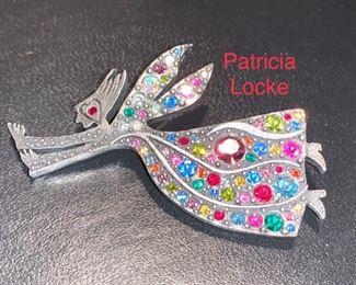 Patricia Locke angel pin/brooch 