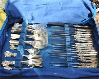 Sterling silver mixed flatware