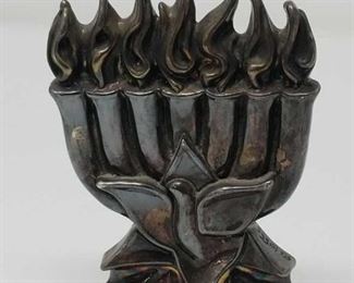 Menorah marked 925