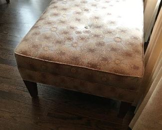 Upholstered Bench. Great for foot of bed, entryway, or window seat!