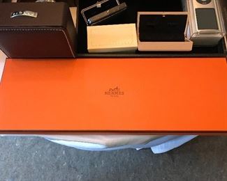 2 Hermès Tie/Scarf Boxes
