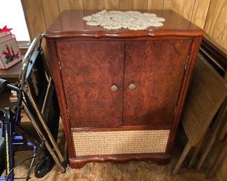 Game Cabinet, T.V. Trays