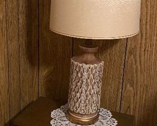 Table Lamp Ceramic, Resin Figurines, Nightstand