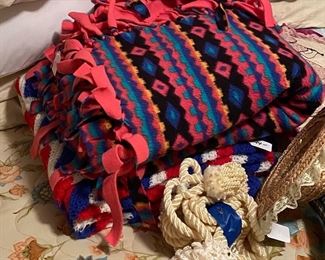 Hand Made Throw Blankets