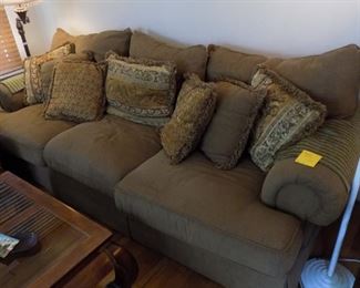 matching overstuff sofa...sold as is