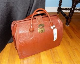 Tosco vintage leather satchel