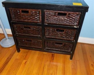 basket drawer cabinet