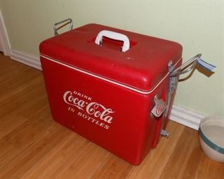 vintage Coca Cola cooler