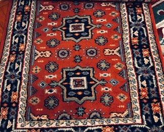 3x12 wool hand knotted runner