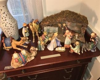 Ca. 1951 Goebel Hummel Nativity Set. 