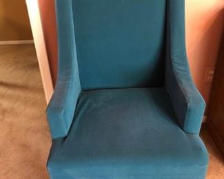 Mid Mod Velvet Chair