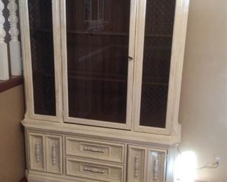 White Washed Hutch