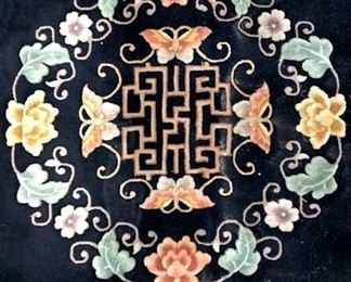 Handmade Chinese Art Deco Wool Pile Rug
