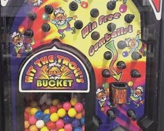 DUNK THE TROLL Vintage Gumball Machine
