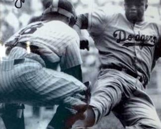 Baseball Collectible Photograph, Signed Yogi Berra
