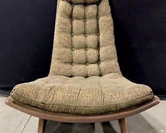 MCM ADRIAN PEARSALL Sculptural Scoop Chair

