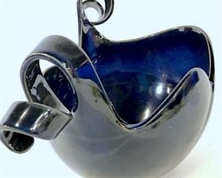 Sculptural KÄHLER Glazed Ceramic Bowl
