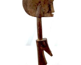 Handmade Wooden Female Figure, Burkina Faso
